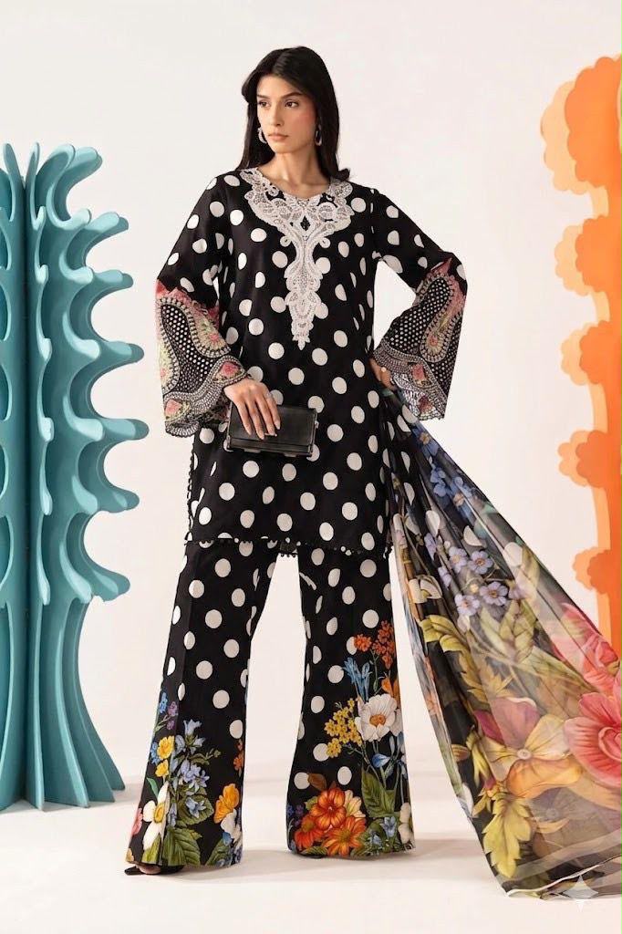 Bin Saeed Luxury Digital Print Airjet Lawn Suit
