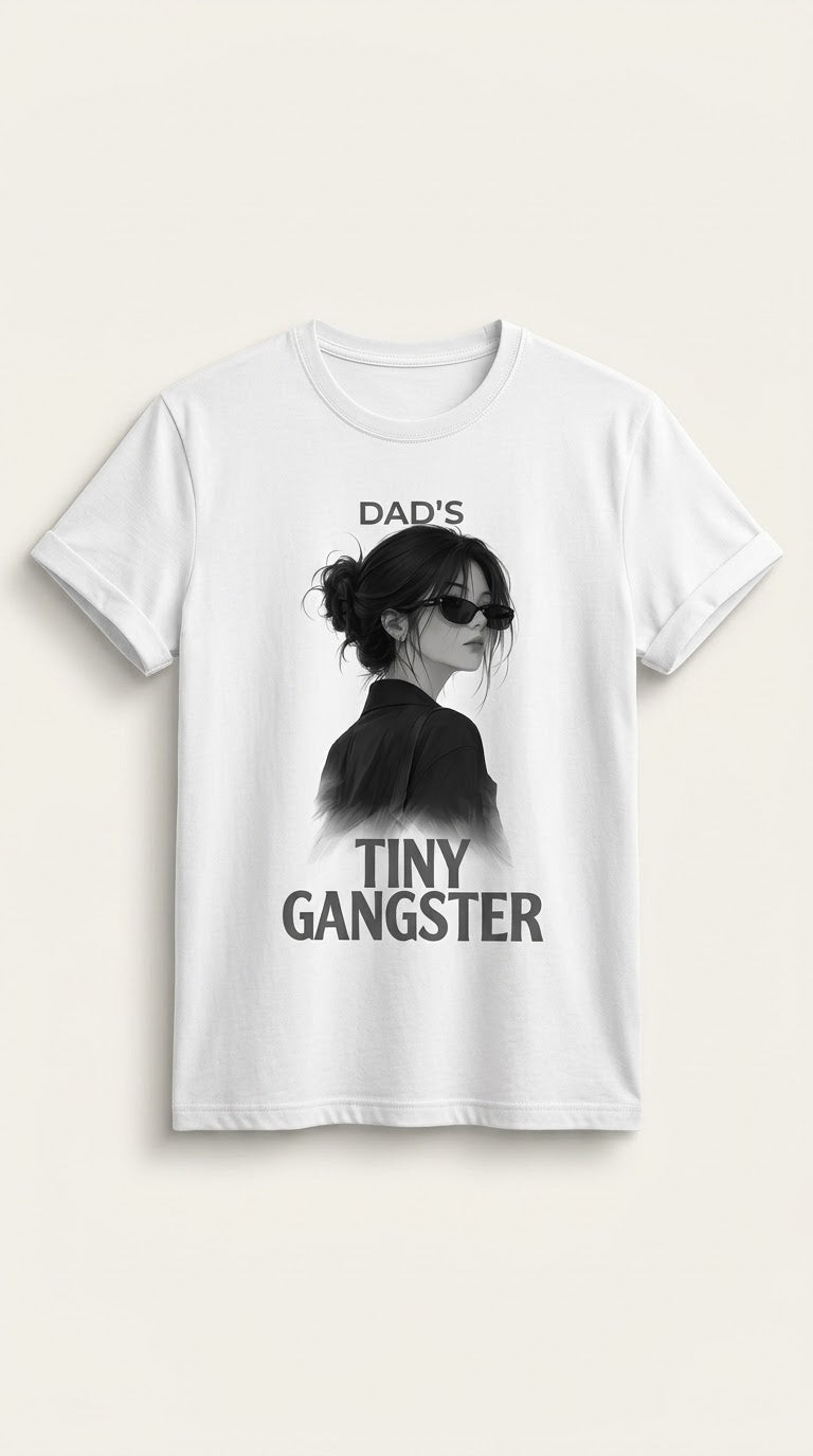 Dad's Tiny Gangster – Attitude Tee