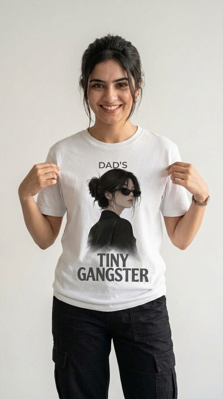 Dad's Tiny Gangster – Attitude Tee