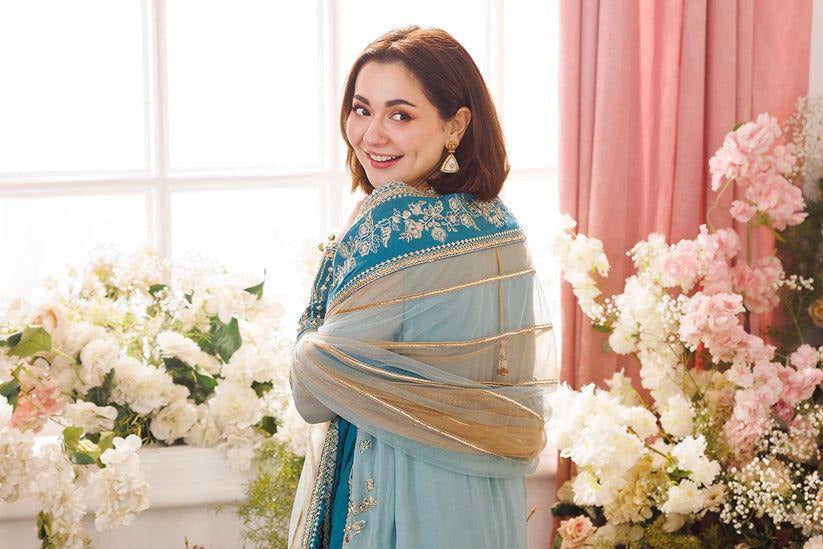 Ahmozi Charizma Embroidered Chiffon – 3-Piece Unstitched Suit