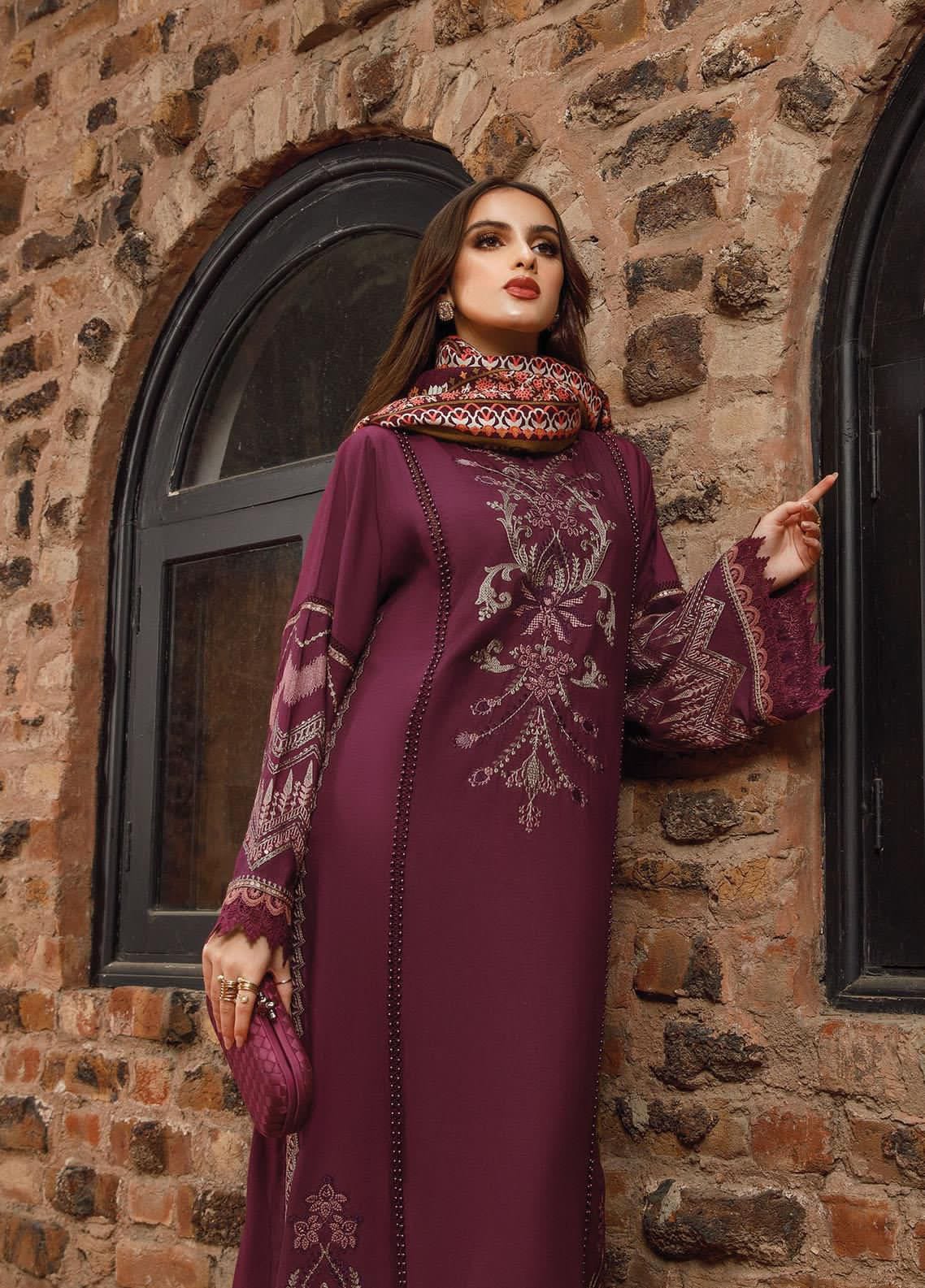 Charizma 8017 – Elegant Embroidered Lawn Suit
