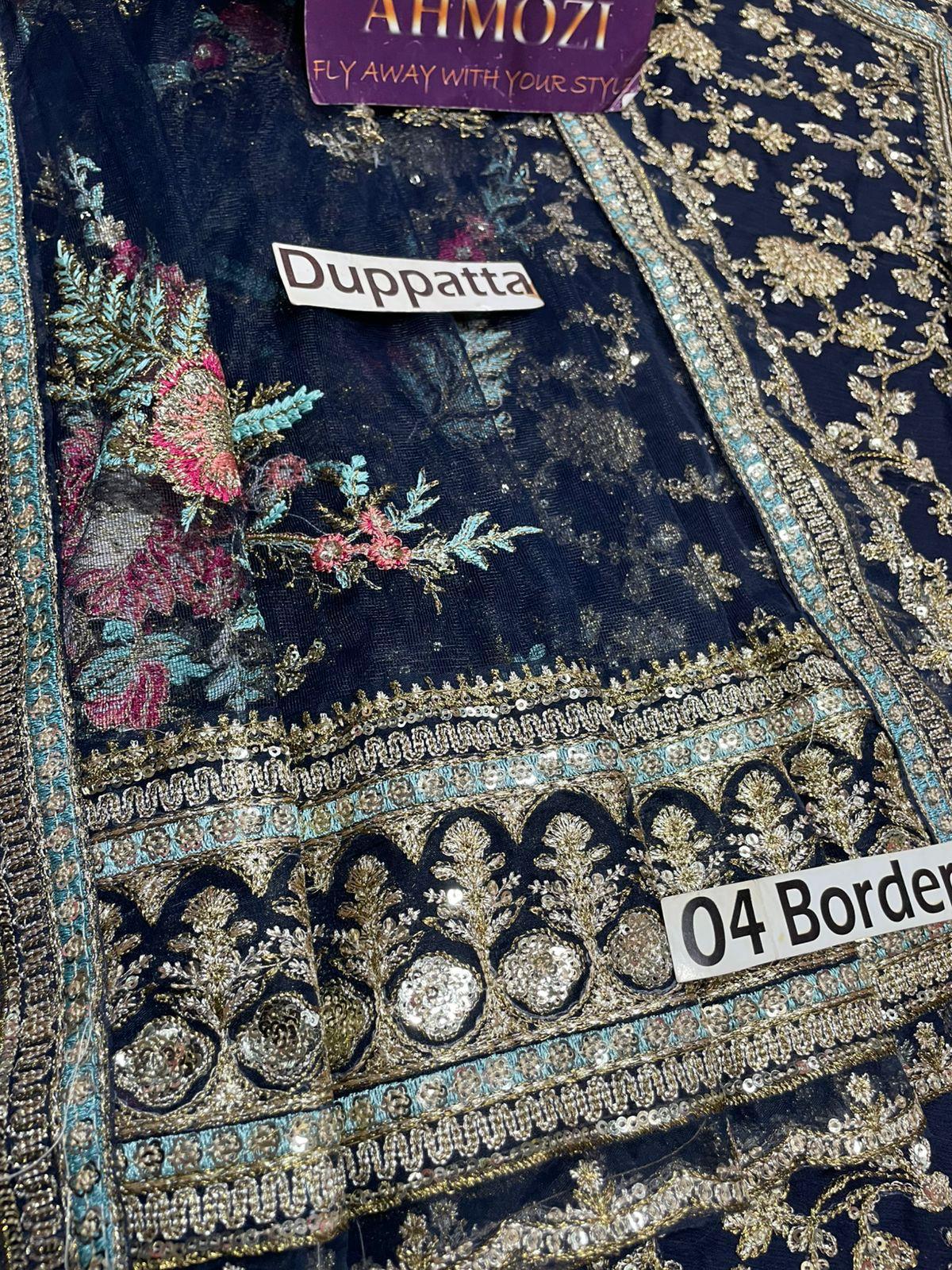 Charizma Hit Code – Heavy Embroidered 3-Piece Unstitched Suit