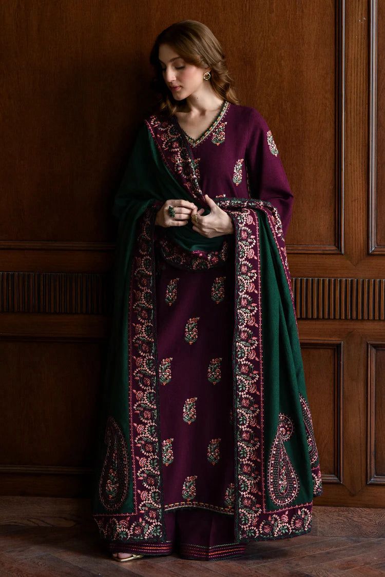 Dhanak Hit Codes – Heavy Embroidered 3-Piece Suit