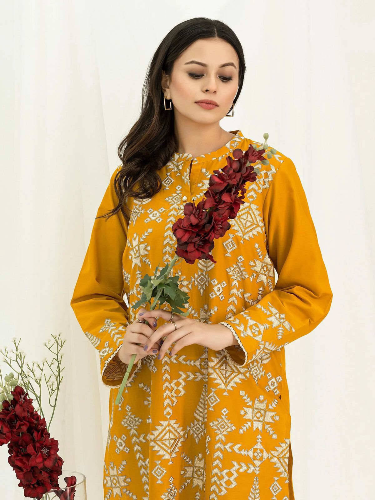 Limelight 2PC Casual Winter Dhank Suit