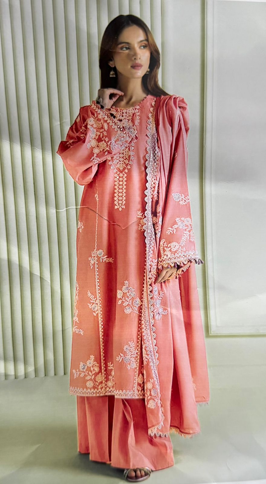 Cross Stitch Dhanak Heavy Embroidered Winter Suit