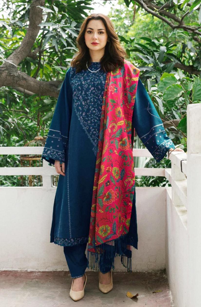 Zara Coco 3003 Premium Dhanak 3PC Winter Suit