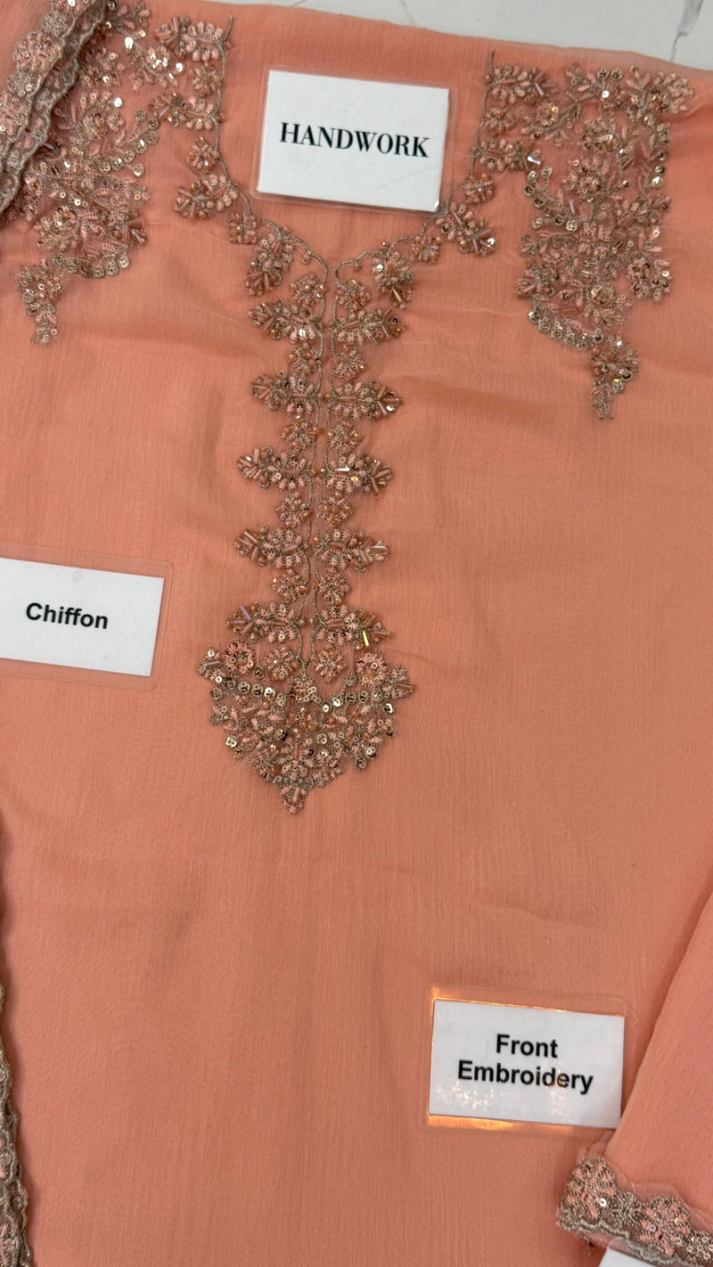 IZNIK - Embroidered Chiffon