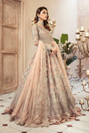 Maria B - Peach Zardozi Bridal Lehenga