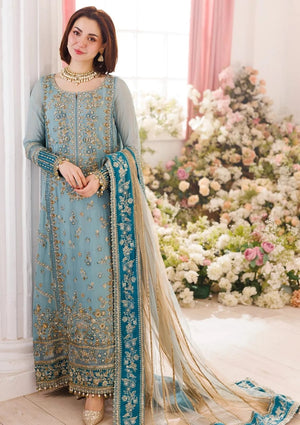 Dastan-E-Jashan Embroidered Chiffon 3 Piece Suit