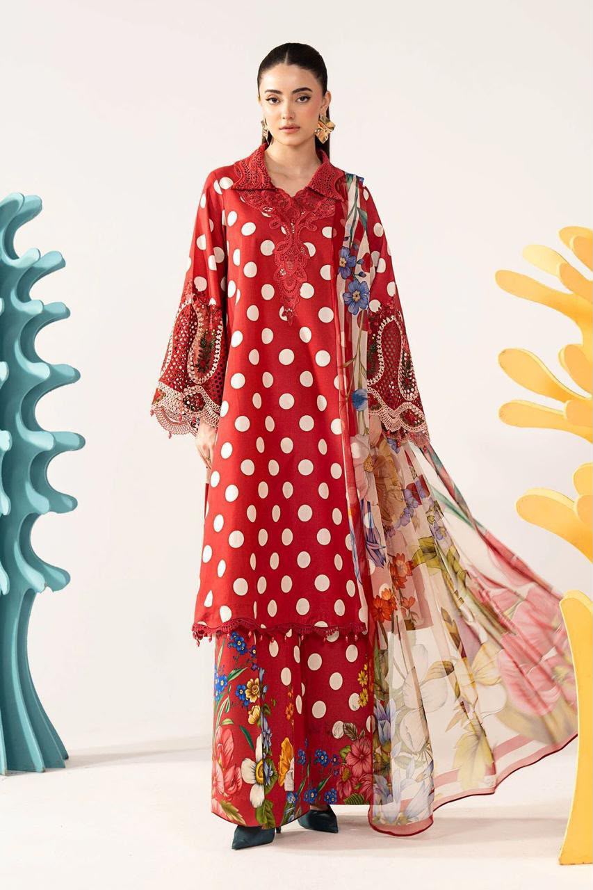 Bin Saeed Luxury Digital Print Airjet Lawn Suit