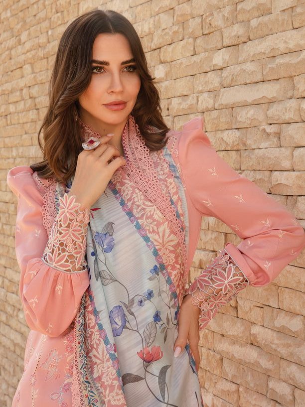 Asim Jofa Embroidered Festive Lawn 2025