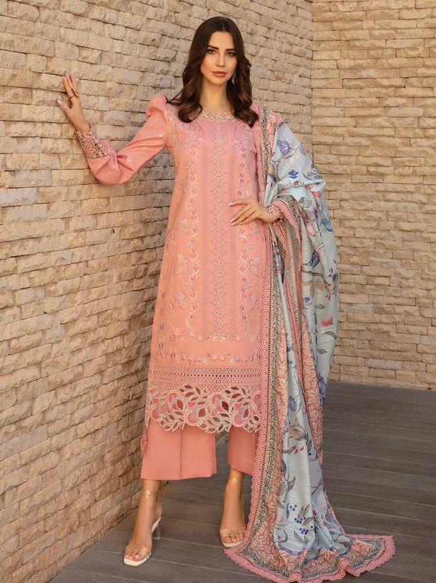 Asim Jofa Embroidered Festive Lawn 2025