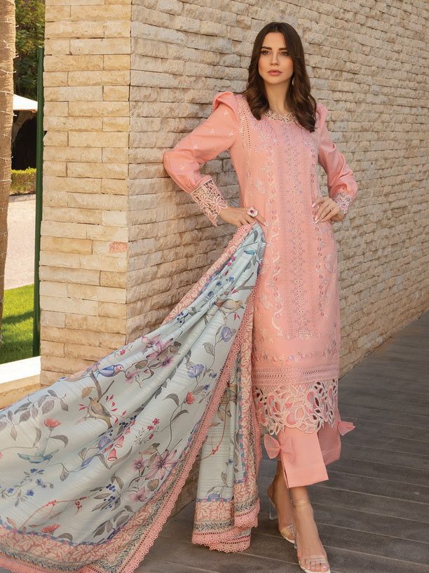 Asim Jofa Embroidered Festive Lawn 2025