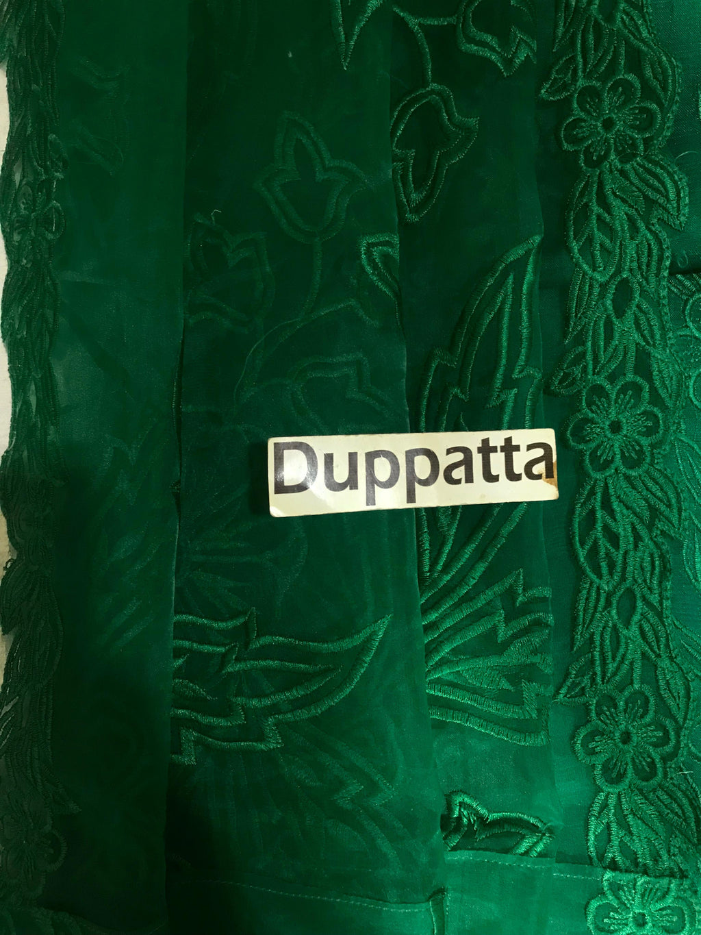 Ahmozi Maria B Designer – Heavy Embroidered 3-Piece Unstitched Suit