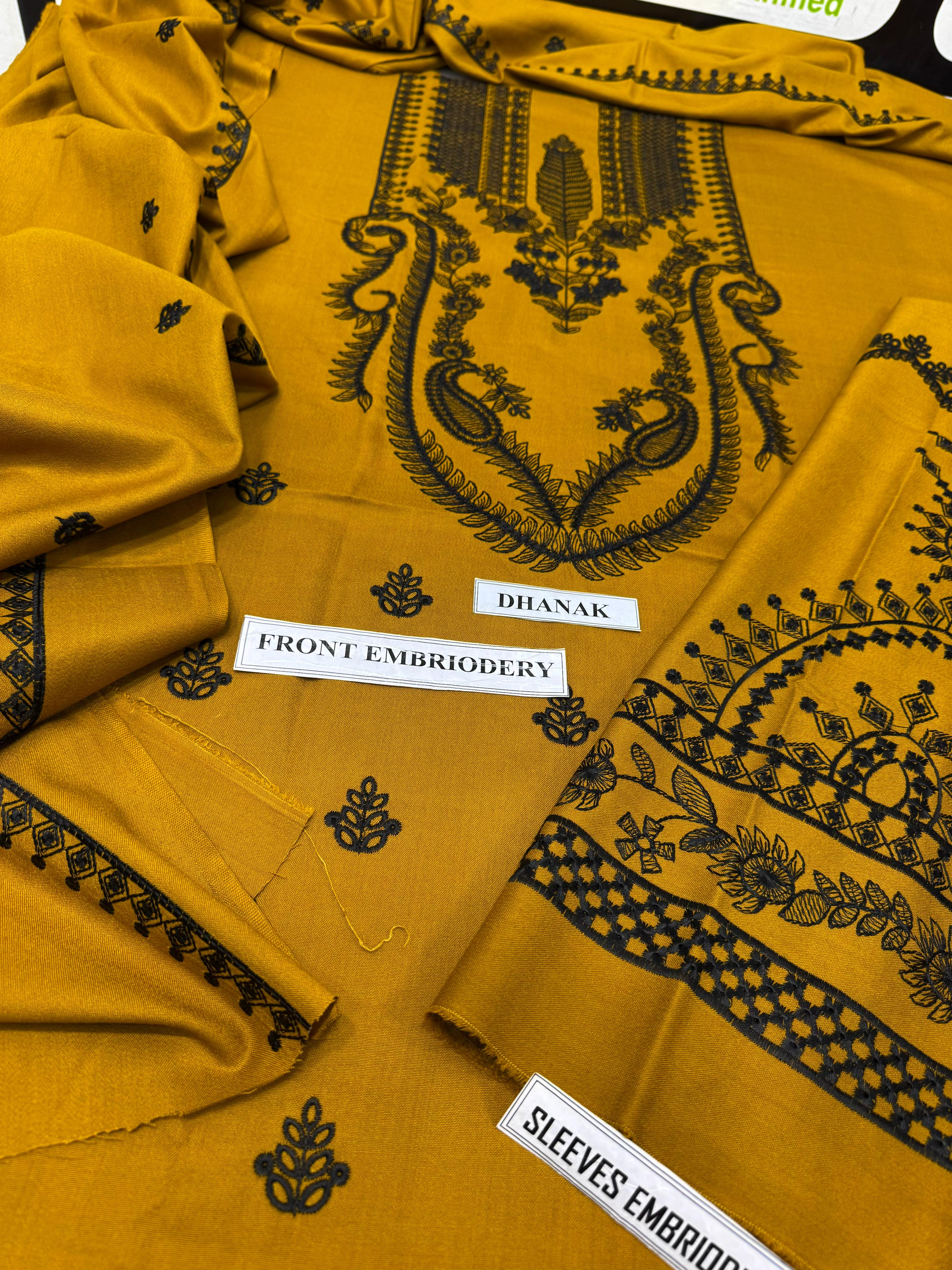 URGE 471 – Premium Dhanak Heavy Embroidered Winter Suit