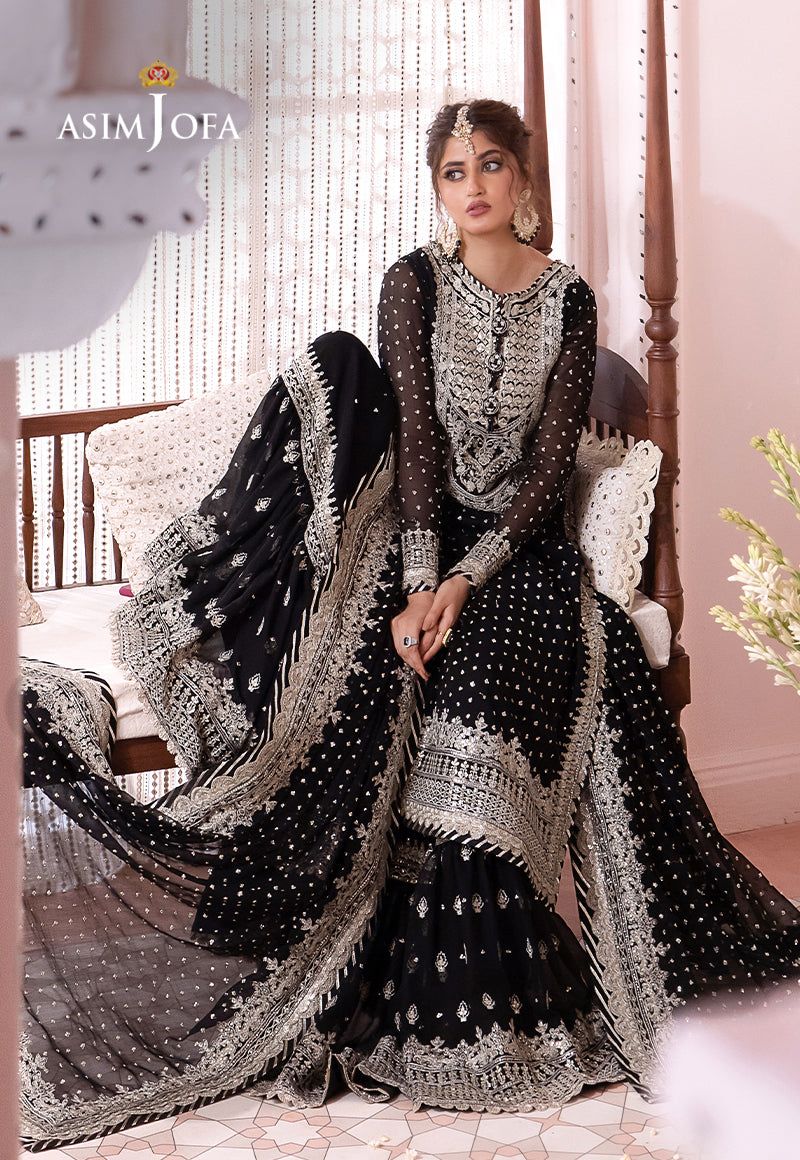 Asim Jofa Chandani Luxury Fancy Chiffon – MD 1387