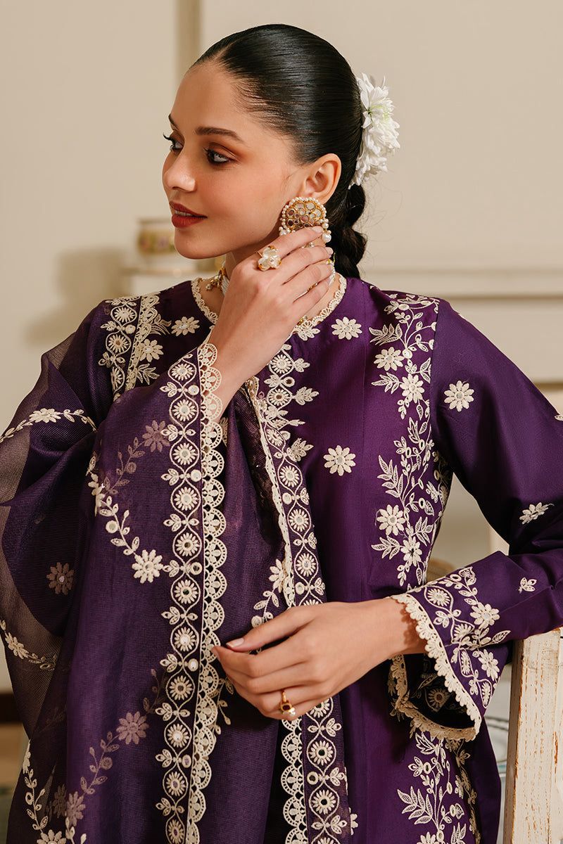Cross Stitch 4613 | Premium Dhanak with Embroidered Shawl