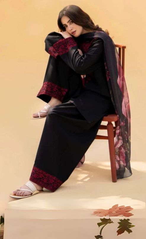 Zaroon – Dhanak Hit Codes | Winter Embroidered Collection