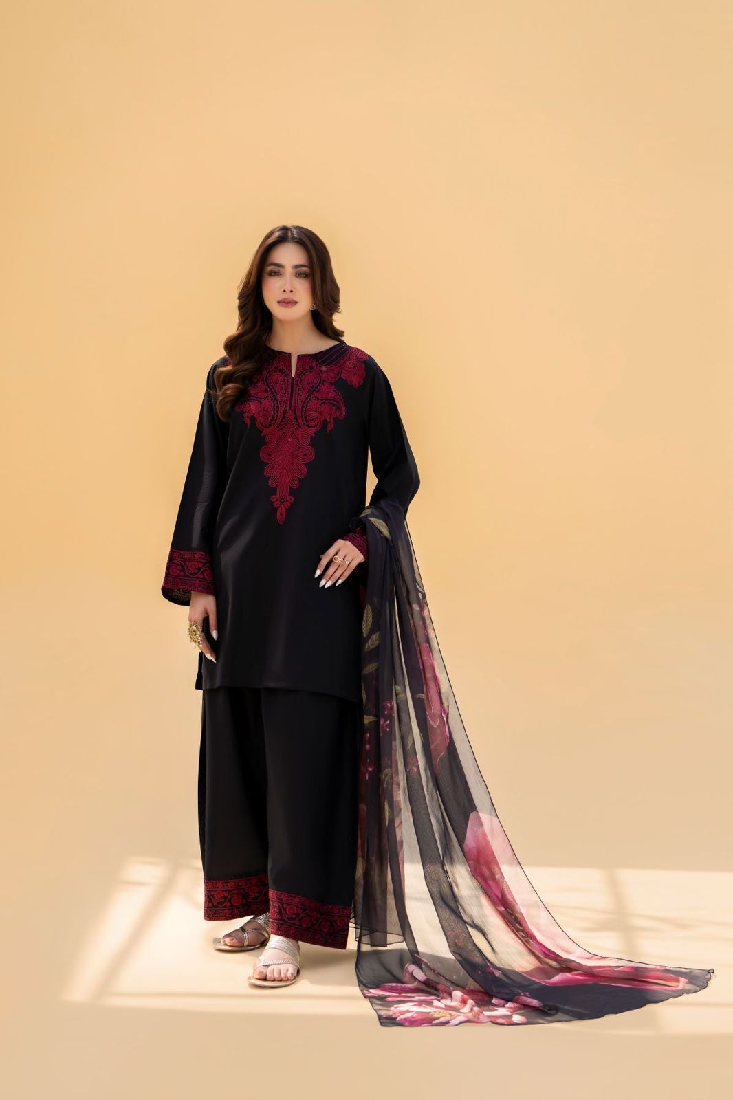 Zaroon – Dhanak Hit Codes | Winter Embroidered Collection