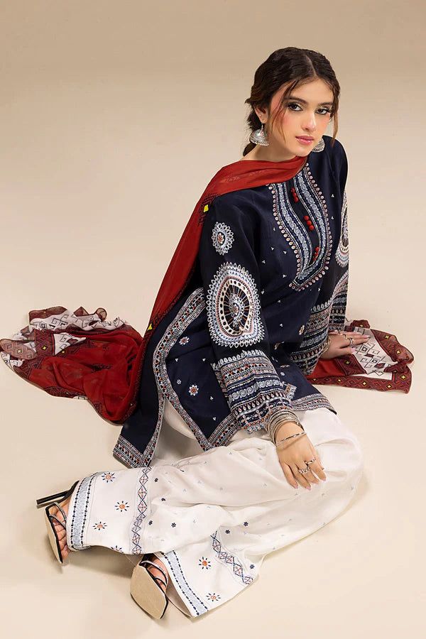 SAPPHIRE – Dhanak Hit Codes Winter Luxury Embroidered 2025